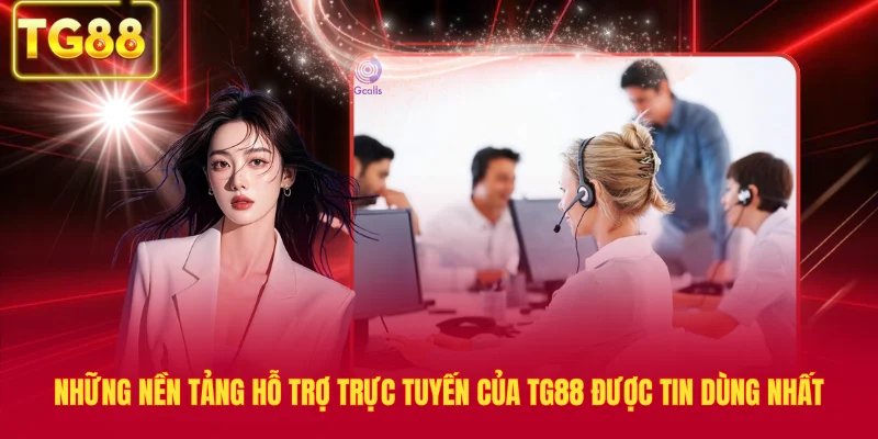 Những nền tảng hỗ trợ trực tuyến của TG88 được tin dùng nhất