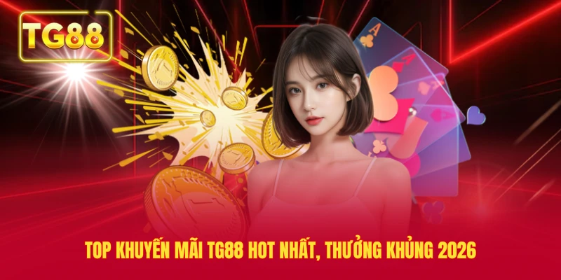 Top Khuyến Mãi TG88 Hot Nhất, Thưởng Khủng 2026