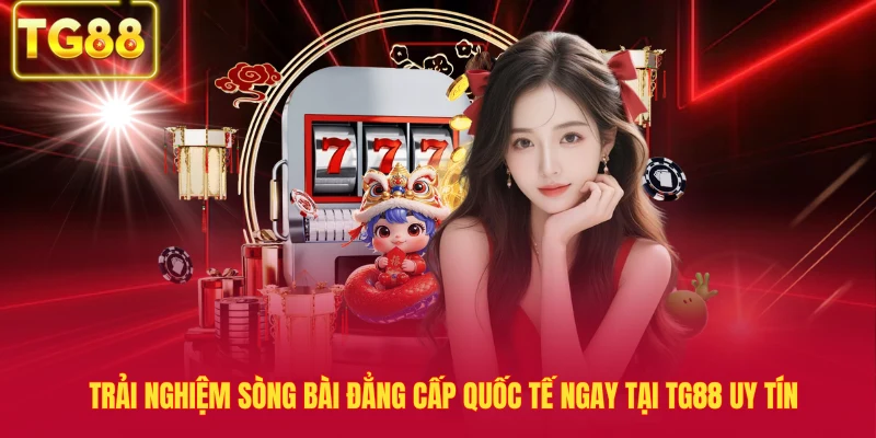Trải nghiệm sòng bài đẳng cấp quốc tế ngay tại TG88 uy tín